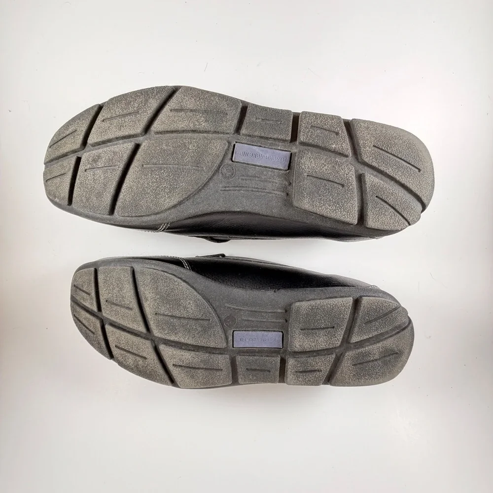 Joseph‎ Abboud Mens Black Slip On Loafers Driving Shoes US 11